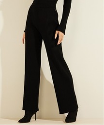 Guess | Eco Colette Rib-Knit Wide Leg Pant(その他パンツ)