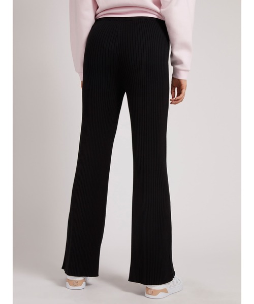 Guess（ゲス）の「Eco Colette Rib-Knit Wide Leg Pant（その他パンツ・レディース・ブラック/ホワイト/ベージュ・X-SMALL/SMALL/MEDIUM）」の10枚目の写真