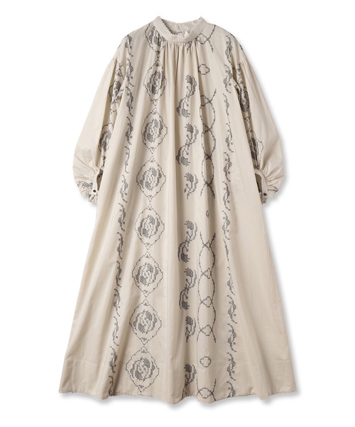 mudoca(ムドカ)の「ワンピース -とくべつな場所-(ワンピース・レディース・ベージュ/スミクロ・FREE)」の1枚目の写真