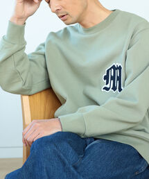 B:MING by BEAMS | B:MING by BEAMS / ワッペン ドロップショルダー クルーネック スウェットシャツ(スウェット)