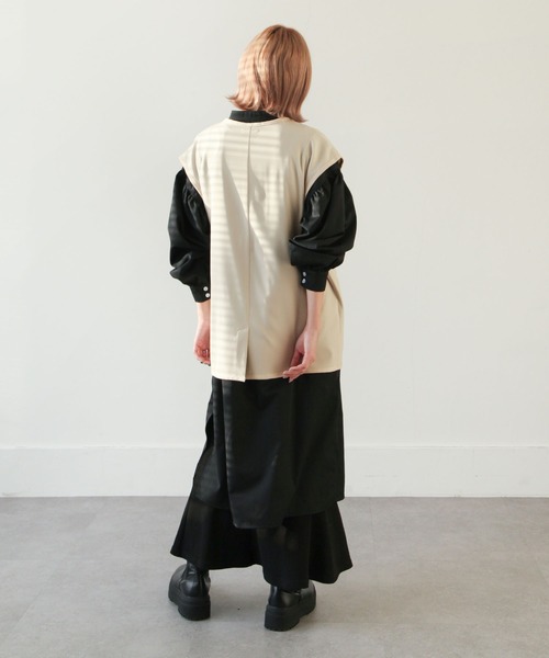 Chillfar（チルファー）の「セミストレッチツイルベスト（ベスト・レディース・ブラック/ベージュ/ブラウン/アイボリー・FREE）」の20枚目の写真