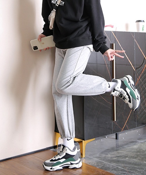 Futier land(フューティアランド)の「ハイカットダッドスニーカー(スニーカー・レディース・ブラック/グリーン・35/36/37/38/39/40)」の7枚目の写真