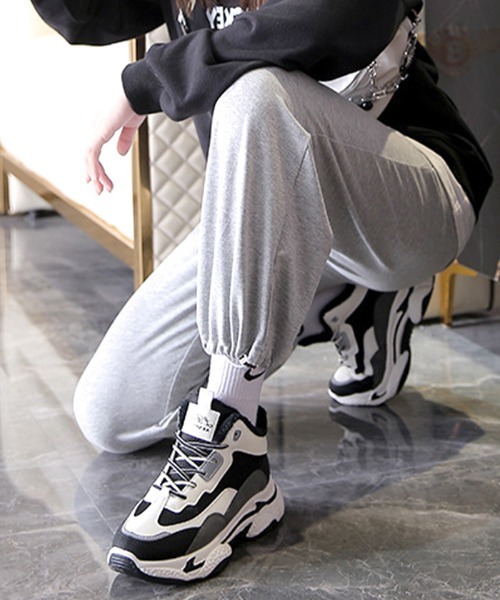 Futier land(フューティアランド)の「ハイカットダッドスニーカー(スニーカー・レディース・ブラック/グリーン・35/36/37/38/39/40)」の14枚目の写真