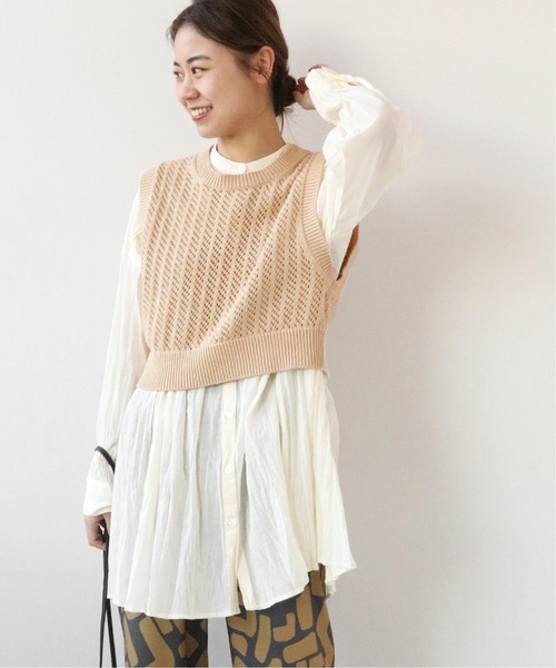 JOURNAL STANDARD relume コットンツイードベスト　ジレ 追加3》コットンツイードベスト | ジャーナルスタンダード