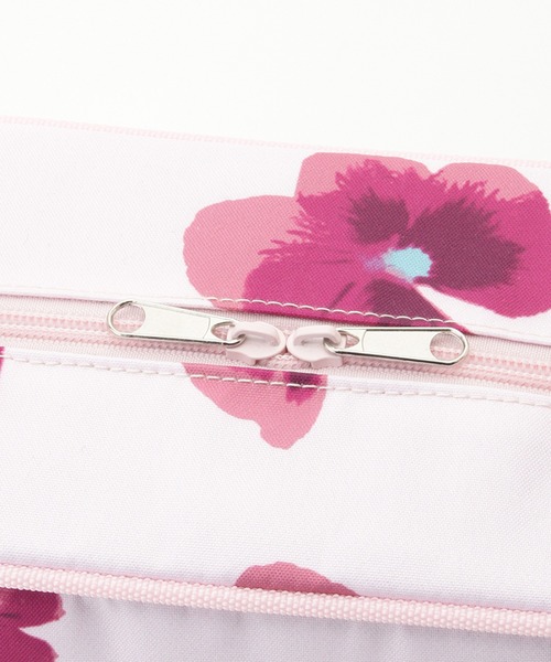 HAKKA KIDS（ハッカキッズ）の「スミレプリント通園バッグ（ショルダーバッグ・キッズ・パープル/ピンク・FREE）」の5枚目の写真