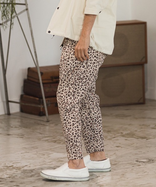CAMBIO(カンビオ)の「mp9737-Leopard Relax Pants パンツ(その他パンツ・メンズ・ネイビー/ベージュ/ブラック・L/M/S)」の21枚目の写真