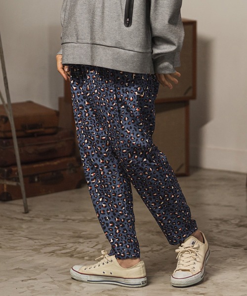 CAMBIO(カンビオ)の「mp9737-Leopard Relax Pants パンツ(その他パンツ・メンズ・ネイビー/ベージュ/ブラック・L/M/S)」の6枚目の写真