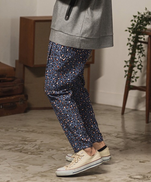CAMBIO(カンビオ)の「mp9737-Leopard Relax Pants パンツ(その他パンツ・メンズ・ネイビー/ベージュ/ブラック・L/M/S)」の7枚目の写真