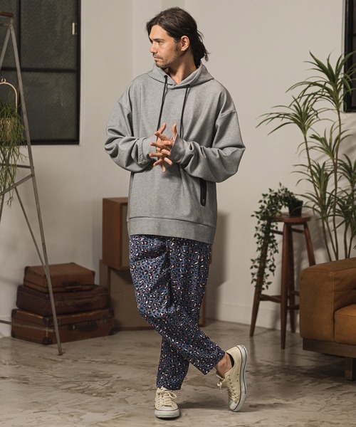 CAMBIO(カンビオ)の「mp9737-Leopard Relax Pants パンツ(その他パンツ・メンズ・ネイビー/ベージュ/ブラック・L/M/S)」の9枚目の写真
