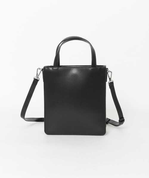 SENSE OF PLACE by URBAN RESEARCH（センスオブプレイスバイアーバンリサーチ）の「2WAYスクエアミニトートバッグ（トートバッグ・レディース・ブラック/ブラウン/グリーン・ONE）」の20枚目の写真