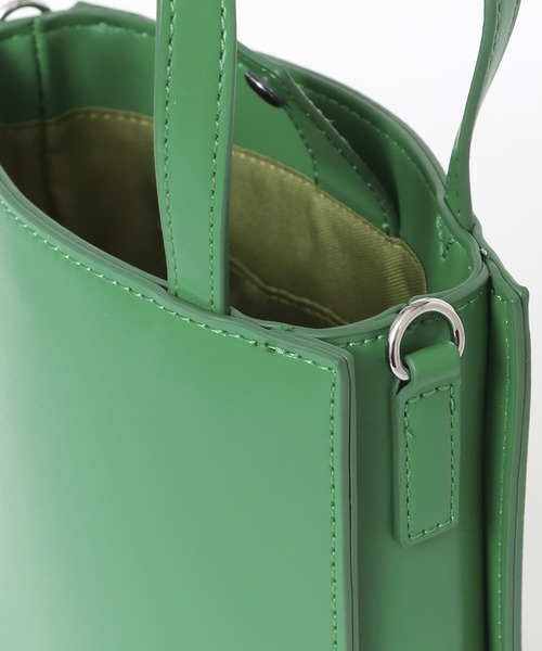 SENSE OF PLACE by URBAN RESEARCH（センスオブプレイスバイアーバンリサーチ）の「2WAYスクエアミニトートバッグ（トートバッグ・レディース・ブラック/ブラウン/グリーン・ONE）」の15枚目の写真