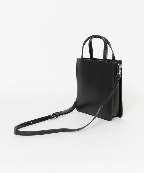 SENSE OF PLACE by URBAN RESEARCH（センスオブプレイスバイアーバンリサーチ）の「2WAYスクエアミニトートバッグ（トートバッグ・レディース・ブラック/ブラウン/グリーン・ONE）」の10枚目の写真