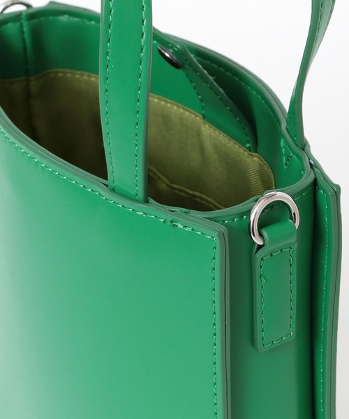 SENSE OF PLACE by URBAN RESEARCH（センスオブプレイスバイアーバンリサーチ）の「2WAYスクエアミニトートバッグ（トートバッグ・レディース・ブラック/ブラウン/グリーン・ONE）」の14枚目の写真