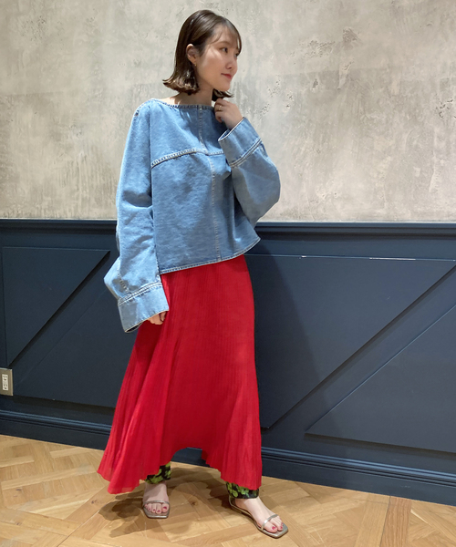 極美品✨IENA イエナ　ノースリーブ　紺　2024 モデル 極美品✨IENA イエナ ノースリーブ 紺 2024 モデル トップス