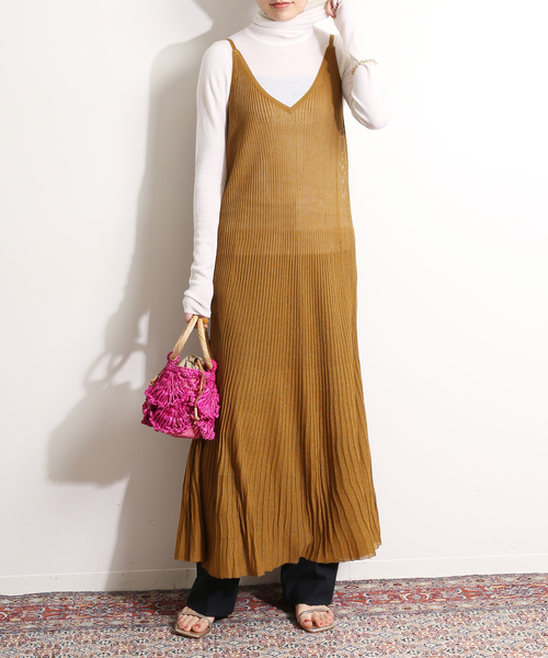 IENA LA BOUCLE（イエナラブークル）の「IENA LA BOUCLE Galaxy キャミワンピース◆（ワンピース・レディース・グレー/イエロー/レッド・FREE）」の6枚目の写真