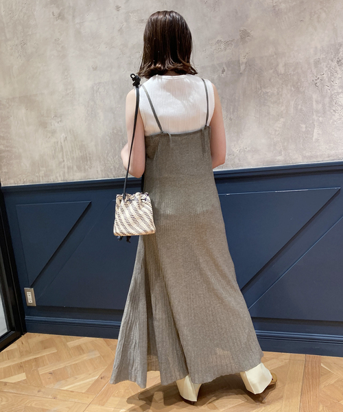 IENA LA BOUCLE（イエナラブークル）の「IENA LA BOUCLE Galaxy キャミワンピース◆（ワンピース・レディース・グレー/イエロー/レッド・FREE）」の20枚目の写真