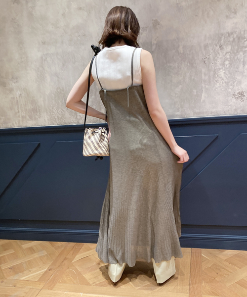 IENA LA BOUCLE（イエナラブークル）の「IENA LA BOUCLE Galaxy キャミワンピース◆（ワンピース・レディース・グレー/イエロー/レッド・FREE）」の22枚目の写真