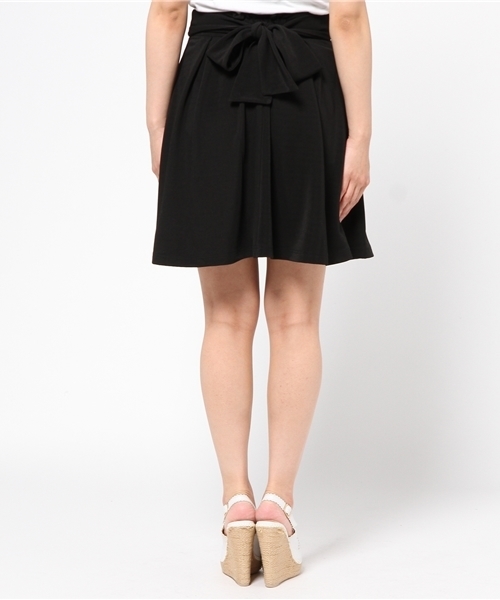 WEGO（ウィゴー）の「WEGO/バックリボンフレアスカート（スカート・レディース・オフホワイト/ブラック/レッド・FREE）」の10枚目の写真