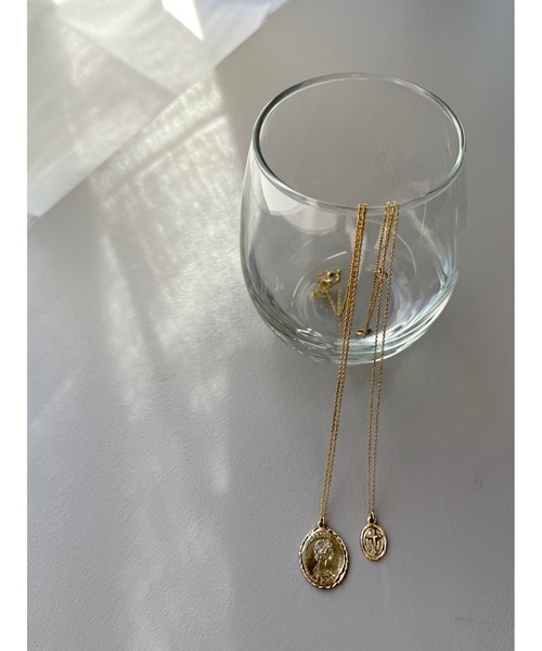mystic（ミスティック）の「[eau un bijou] coin (necklace)（ネックレス・レディース・ゴールド・ONE SIZE）」の6枚目の写真