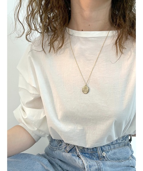 mystic（ミスティック）の「[eau un bijou] coin (necklace)（ネックレス・レディース・ゴールド・ONE SIZE）」の8枚目の写真