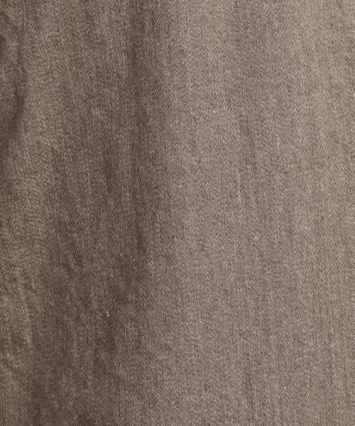 TOMORROWLAND (トゥモローランド)の「コットンデニム ハイウエストワイドパンツ(デニムパンツ・レディース・ホワイト/ブルー/キャメル・36/34/32)」の9枚目の写真