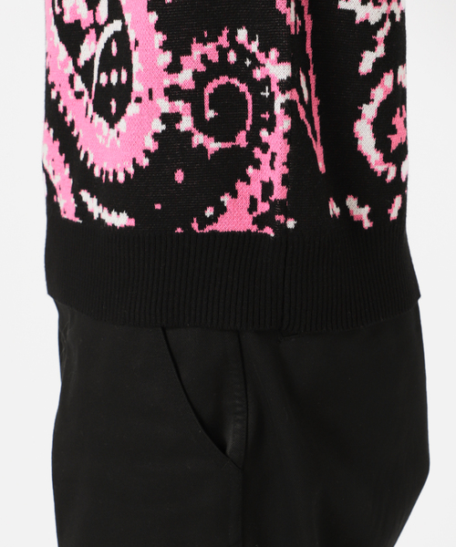 JOINT WORKS(ジョイントワークス)の「JW-KNIT PAISLEY ジャガードベスト(ベスト・メンズ・ブラック/ブルー系その他・MEDIUM/LARGE)」の19枚目の写真