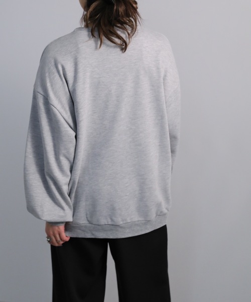 sakishimatokyo（サキシマトーキョー）の「Bebeオーバースウェット（スウェット・レディース・ブラック/ベージュ/グレー/オフホワイト/ホワイト系その他・FREE）」の20枚目の写真