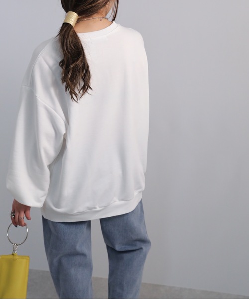 sakishimatokyo（サキシマトーキョー）の「Bebeオーバースウェット（スウェット・レディース・ブラック/ベージュ/グレー/オフホワイト/ホワイト系その他・FREE）」の22枚目の写真