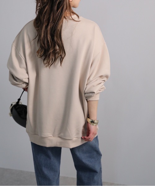 sakishimatokyo（サキシマトーキョー）の「Bebeオーバースウェット（スウェット・レディース・ブラック/ベージュ/グレー/オフホワイト/ホワイト系その他・FREE）」の21枚目の写真