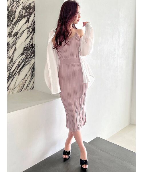 RESEXXY（リゼクシー）の「バックシャンシアーシャツ（シャツ/ブラウス・レディース・ホワイト/ベージュ/イエロー・FREE）」の8枚目の写真