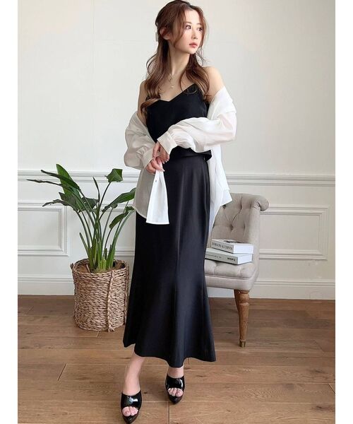 RESEXXY（リゼクシー）の「バックシャンシアーシャツ（シャツ/ブラウス・レディース・ホワイト/ベージュ/イエロー・FREE）」の18枚目の写真