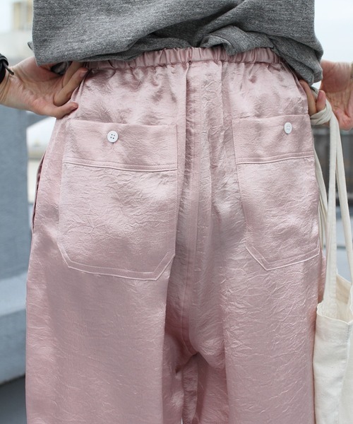 美品★SHINZONE シンゾーン サテンパンツ SATIN PANTS 楽天市場】【ラスト1点】【SALE 60%OFF】ザ シンゾーン サテン