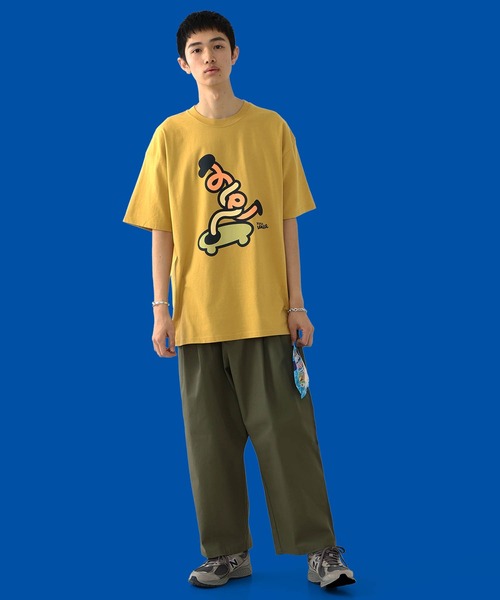 YUYA × BeAMS DOT(ユウヤバイビームスドット)の「YUYA × BeAMS DOT / 2タック ルーズ テーパード パンツ(チノパンツ・メンズ・オリーブ/ホワイト/ベージュ/チャコールグレー/ダークブラウン/ベージュ系その他・LARGE/MEDIUM)」の18枚目の写真