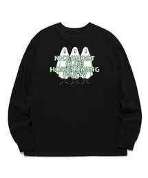 ISTKUNST | 【nice ghost club】GHOST HOMECOMING GLOW L/S TEE / ナイスゴーストクラブ ゴースト ホームカミング グロウ ロングスリーブ Tシャツ(Tシャツ/カットソー)