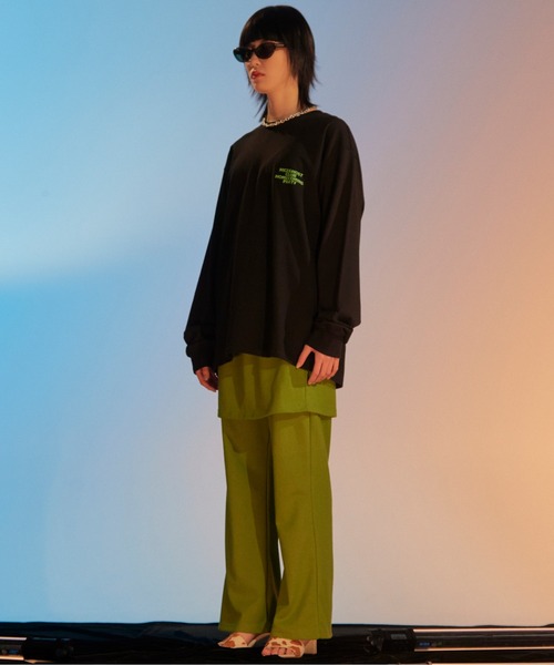 ISTKUNST（イストクンスト）の「【nice ghost club】GHOST HOMECOMING GLOW L/S TEE / ナイスゴーストクラブ ゴースト ホームカミング グロウ ロングスリーブ Tシャツ（Tシャツ/カットソー・メンズ・ホワイト/ブラック/ネイビー・MEDIUM/LARGE）」の20枚目の写真