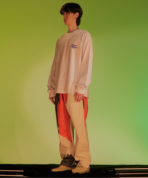ISTKUNST（イストクンスト）の「【nice ghost club】GHOST HOMECOMING GLOW L/S TEE / ナイスゴーストクラブ ゴースト ホームカミング グロウ ロングスリーブ Tシャツ（Tシャツ/カットソー・メンズ・ホワイト/ブラック/ネイビー・MEDIUM/LARGE）」の7枚目の写真