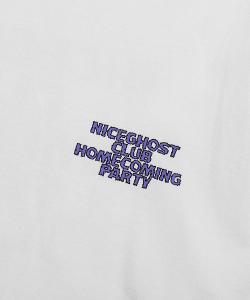 ISTKUNST（イストクンスト）の「【nice ghost club】GHOST HOMECOMING GLOW L/S TEE / ナイスゴーストクラブ ゴースト ホームカミング グロウ ロングスリーブ Tシャツ（Tシャツ/カットソー・メンズ・ホワイト/ブラック/ネイビー・MEDIUM/LARGE）」の13枚目の写真