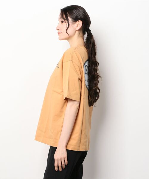 RVCA(ルーカ)の「RVCA/ルーカ ビッグシルエット バックプリントロゴTシャツ BC043-238(Tシャツ/カットソー・レディース・ブラック/ホワイト/ベージュ・L/M/S)」の17枚目の写真