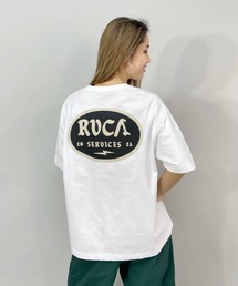 RVCA/ルーカ ビッグシルエット バックプリントロゴTシャツ BC043-238
