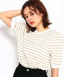 TOMMY HILFIGER | ボーダークルーネックTシャツ(Tシャツ/カットソー)