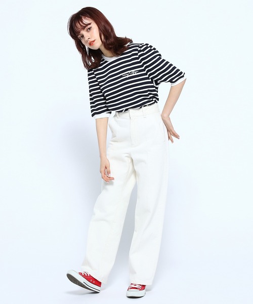 売れ筋商品|||トミー ヒルフィガー カットソー トップス レディース Women's Bubble-Trim Top Bright White Tommy Hilfiger, Womens, Gauze Embroidered Pintuck Top