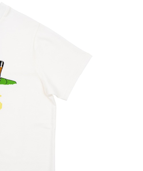 PUNYUS（プニュズ）の「Calc Tシャツ（Tシャツ/カットソー・レディース・ピンク/ホワイト/グリーン/ライトピンク・2/3/4/1）」の8枚目の写真