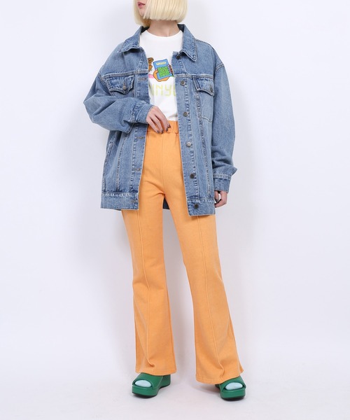 PUNYUS（プニュズ）の「Calc Tシャツ（Tシャツ/カットソー・レディース・ピンク/ホワイト/グリーン/ライトピンク・2/3/4/1）」の20枚目の写真