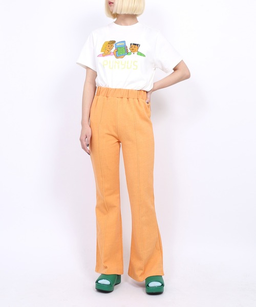 PUNYUS（プニュズ）の「Calc Tシャツ（Tシャツ/カットソー・レディース・ピンク/ホワイト/グリーン/ライトピンク・2/3/4/1）」の19枚目の写真