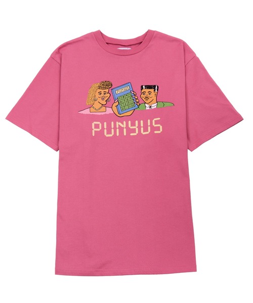 PUNYUS（プニュズ）の「Calc Tシャツ（Tシャツ/カットソー・レディース・ピンク/ホワイト/グリーン/ライトピンク・2/3/4/1）」の11枚目の写真