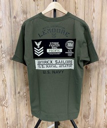 AVIREX | NAVAL SHEETI PATCH 半袖Tシャツ(Tシャツ/カットソー)