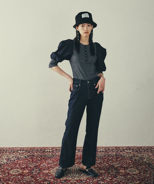 LAYMEE（レイミー）の「Boaria bucket hat / ボアリアバケットハット（ハット・レディース・ホワイト/オレンジ/モカ/ブラック・FREE）」の19枚目の写真