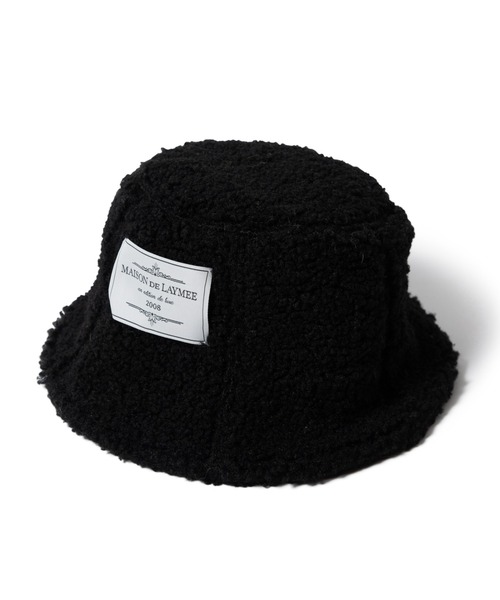 LAYMEE（レイミー）の「Boaria bucket hat / ボアリアバケットハット（ハット・レディース・ホワイト/オレンジ/モカ/ブラック・FREE）」の16枚目の写真