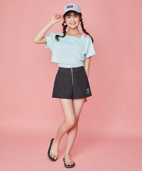 JENNI love（ジェニィラブ）の「クリームソーダ柄ビーチサンダル（サンダル・キッズ・ラベンダー/ブラック・20cm/21cm/22cm/23cm/24cm）」の6枚目の写真