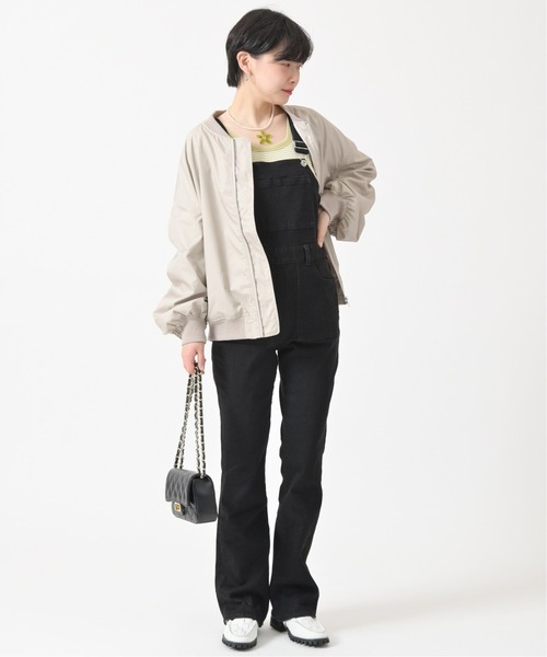 U by SPICK&SPAN(ユーバイスピックアンドスパン)の「U-ginalタイトデニムオールインワン◆(ワンピース・レディース・ブラック・36/38/34)」の14枚目の写真